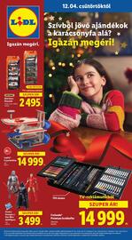 Lidl akciós újság Oldal 1
