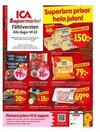 ICA Supermarket reklamblad vecka 49 Sida 1