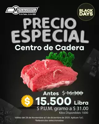 Catálogo MercaCentro (válido hasta 1-12)