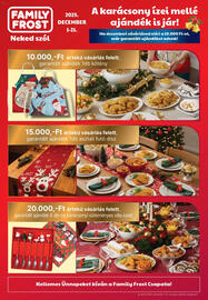 Family Frost akciós újság Oldal 1