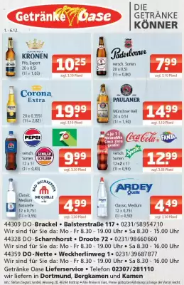 Getränke Oase Prospekt (gültig bis 6-12)