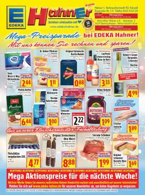 EDEKA Hahner Prospekt (gültig bis 6-12)