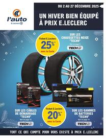 Catalogue E.Leclerc L'Auto page 1