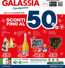 Volantino Galassia Pagina 1