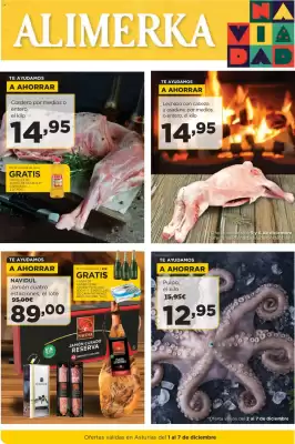 Folleto Alimerka (válido hasta el 7-12)