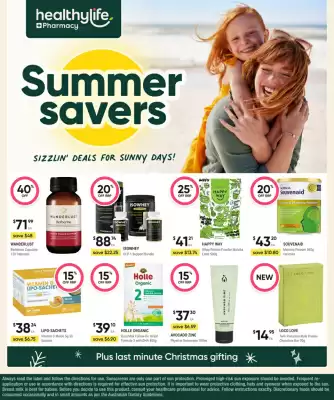 Healthylife catalogue (valid until 4-01)