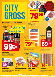 City Gross reklamblad vecka 49 Sida 1