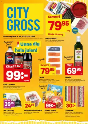City Gross reklamblad