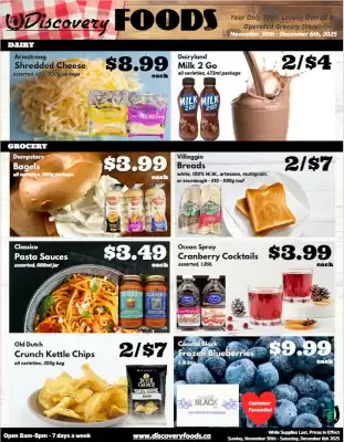 Discovery Foods flyer (valid until 6-12)