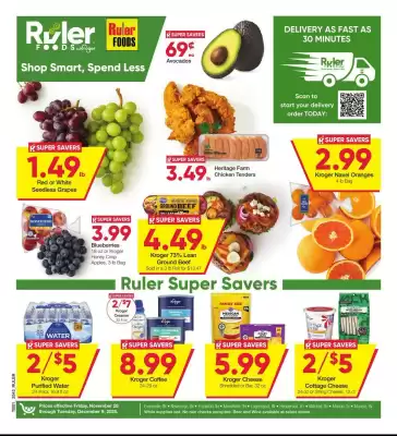 Ruler Foods weekly ad (valid until 9-12)