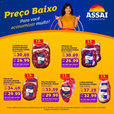 Encarte Assaí Atacadista (válido até 2-12)