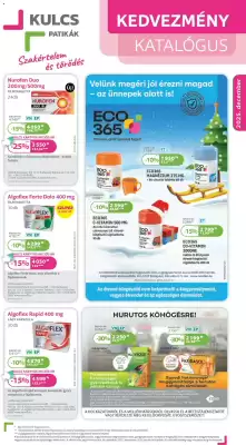 Kulcs Patika akciós újság (érvényes eddig: 31-12)