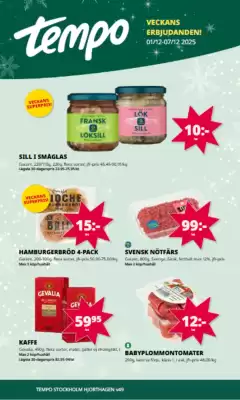 Tempo reklamblad (giltig till och med 7-12)