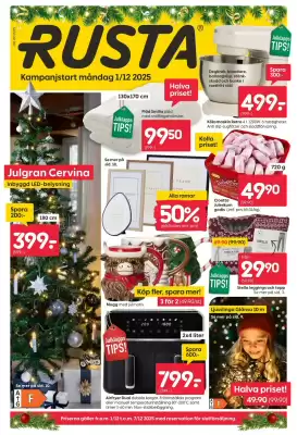 Rusta reklamblad (giltig till och med 7-12)