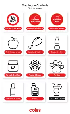 Coles catalogue