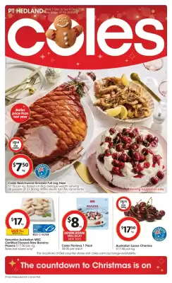 Coles catalogue (valid until 9-12)