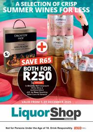 Liquor Shop catalogue Page 1