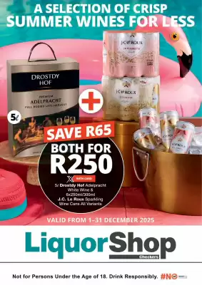 Liquor Shop catalogue (valid until 31-12)