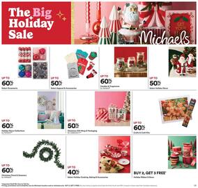 Michaels weekly ad week 49 Page 1