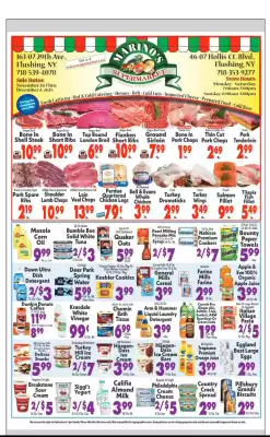 Marino's Supermarket weekly ad (valid until 4-12)