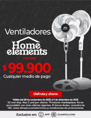 Catálogo Olímpica (válido hasta 1-12)