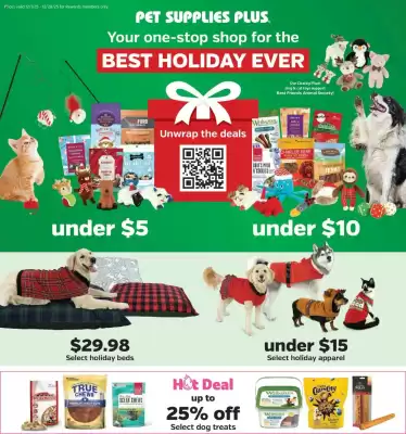 Pet Supplies Plus flyer (valid until 28-12)