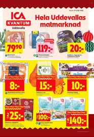 ICA Supermarket reklamblad vecka 49 Sida 1