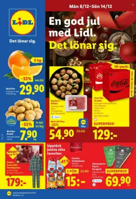 Lidl reklamblad (giltig till och med 14-12)