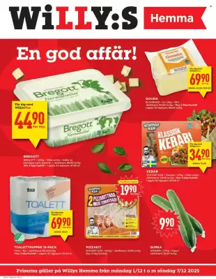 Willys reklamblad (giltig till och med 7-12)