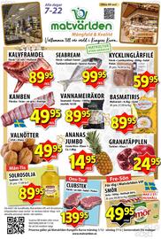 Matvärlden Tensta reklamblad vecka 49 Sida 1