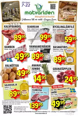 Matvärlden Tensta reklamblad (giltig till och med 7-12)
