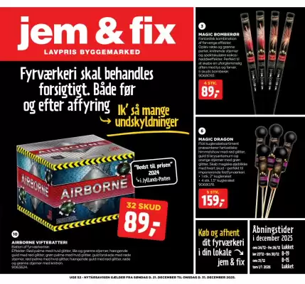 Jem & fix tilbudsavis