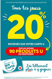 Catalogue U Express | Carte U page 1