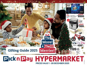 Pick n Pay Hypermarket catalogue Page 1