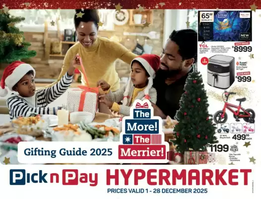Pick n Pay Hypermarket catalogue (valid until 28-12)