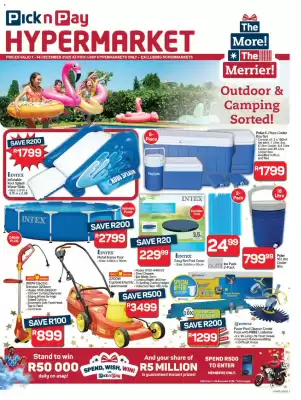 Pick n Pay Hypermarket catalogue (valid until 14-12)