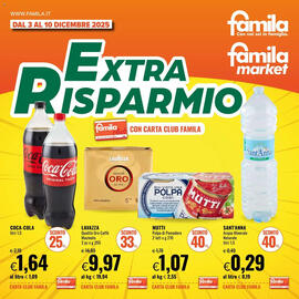 Volantino Famila | Extra Risparmio Pagina 1