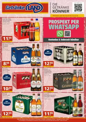 Getränkeland Prospekt (gültig bis 13-12)