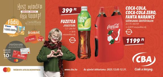 CBA akciós újság Oldal 1