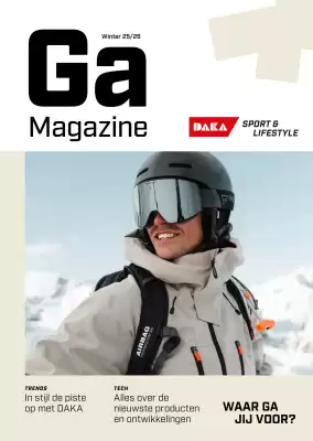 Daka Sport magazine (geldig t/m 28-02)