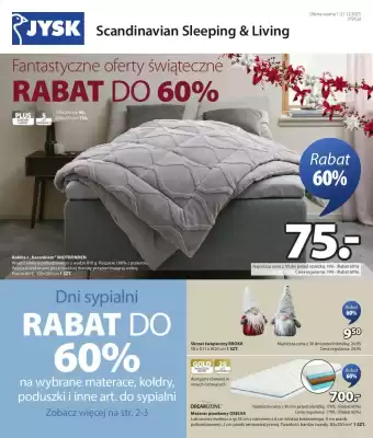 JYSK gazetka (ważność do 21-12)