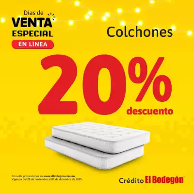 Catálogo El Bodegón (válido hasta 1-12)