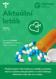 Alphega Lékárna leták Strana 1