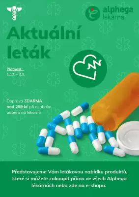 Alphega Lékárna leták (platné do 2-01)