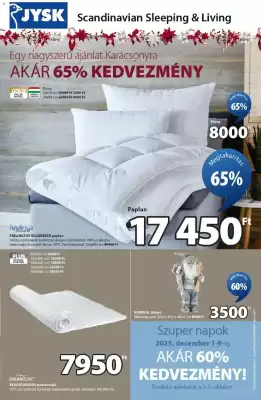 JYSK akciós újság (érvényes eddig: 30-12)
