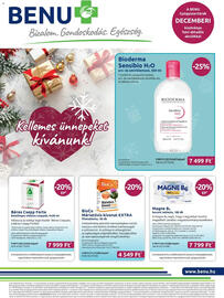 Benu Gyógyszertárak akciós újság Oldal 1