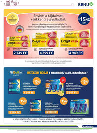 Benu Gyógyszertárak akciós újság Oldal 11