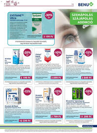 Benu Gyógyszertárak akciós újság Oldal 15