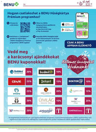 Benu Gyógyszertárak akciós újság Oldal 16