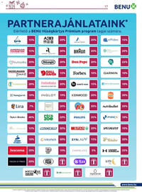 Benu Gyógyszertárak akciós újság Oldal 17